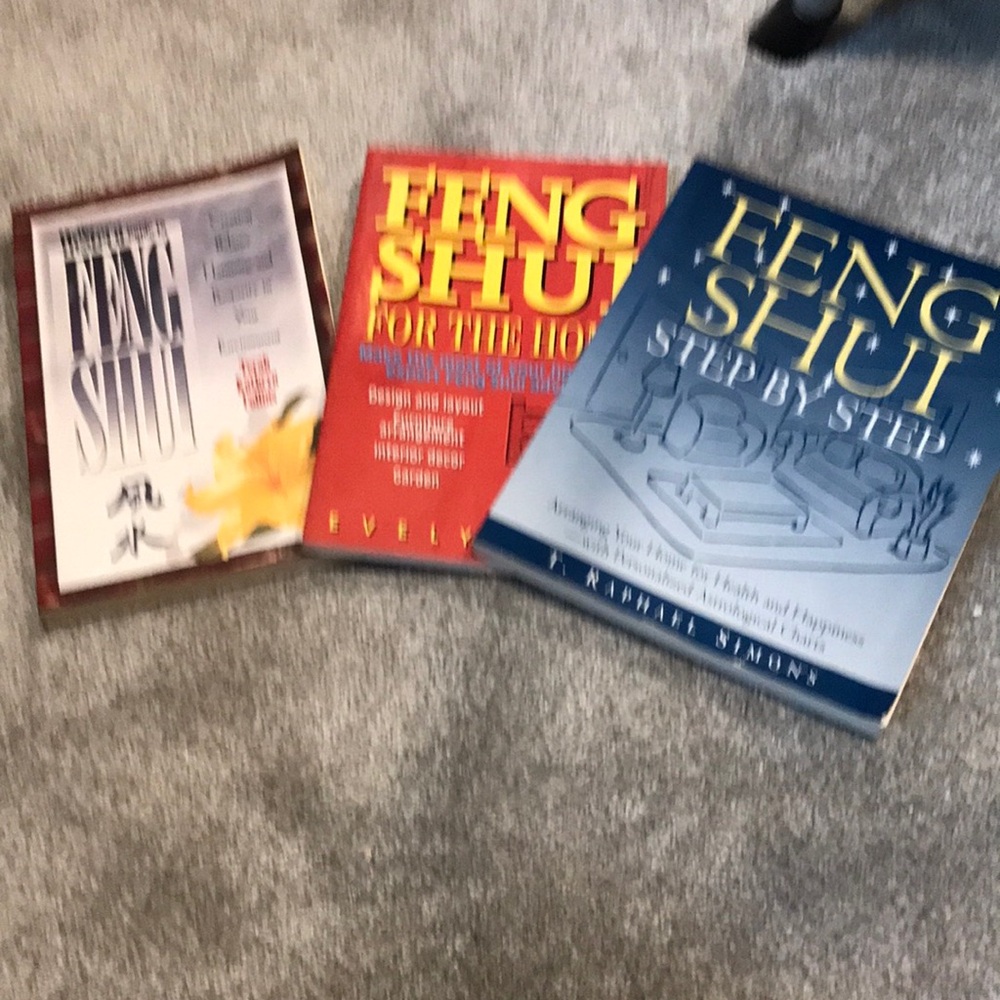3 Feng Shui books.